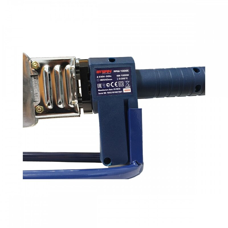 Aparat de lipit polipropilena cu 6 bacuri, Stern PPW1000C, 1000W